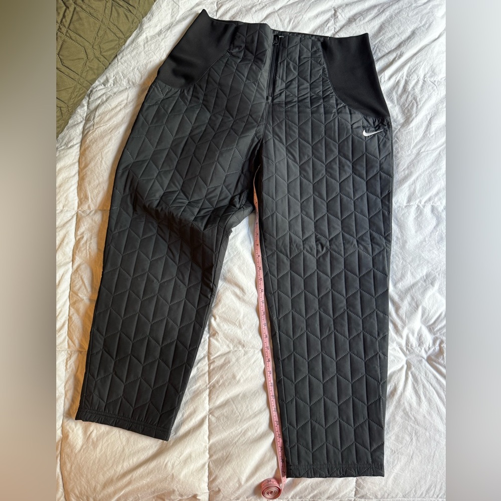 NWOT Women’s Nike Black Quilted Pants size XL